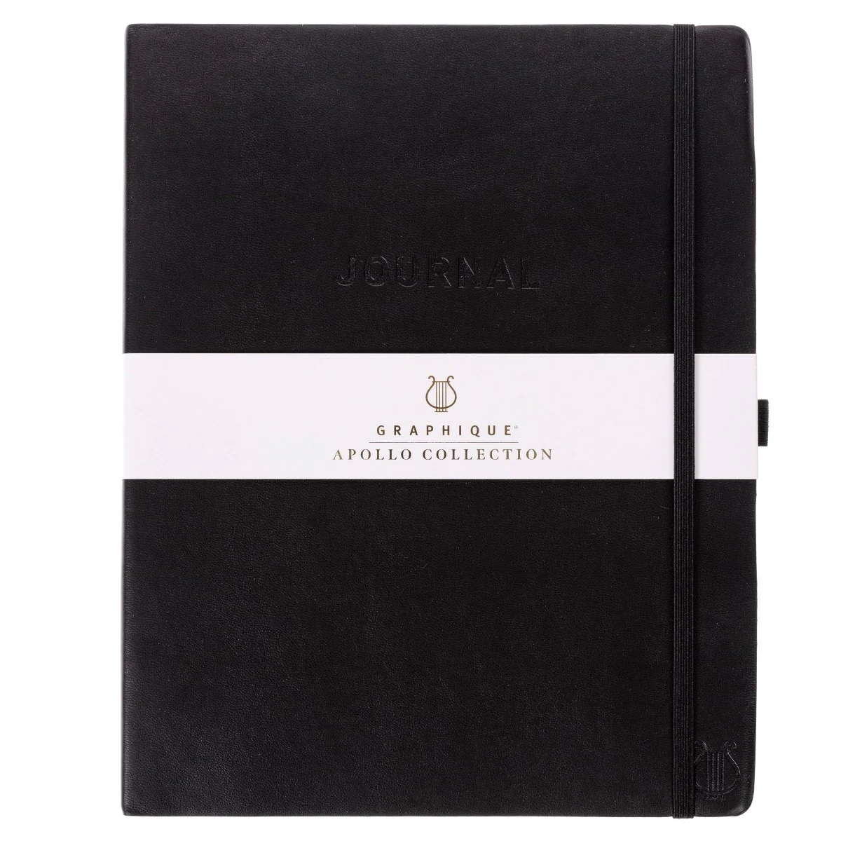 Apollo Collection Black Vegan Leather Journal - Image 7