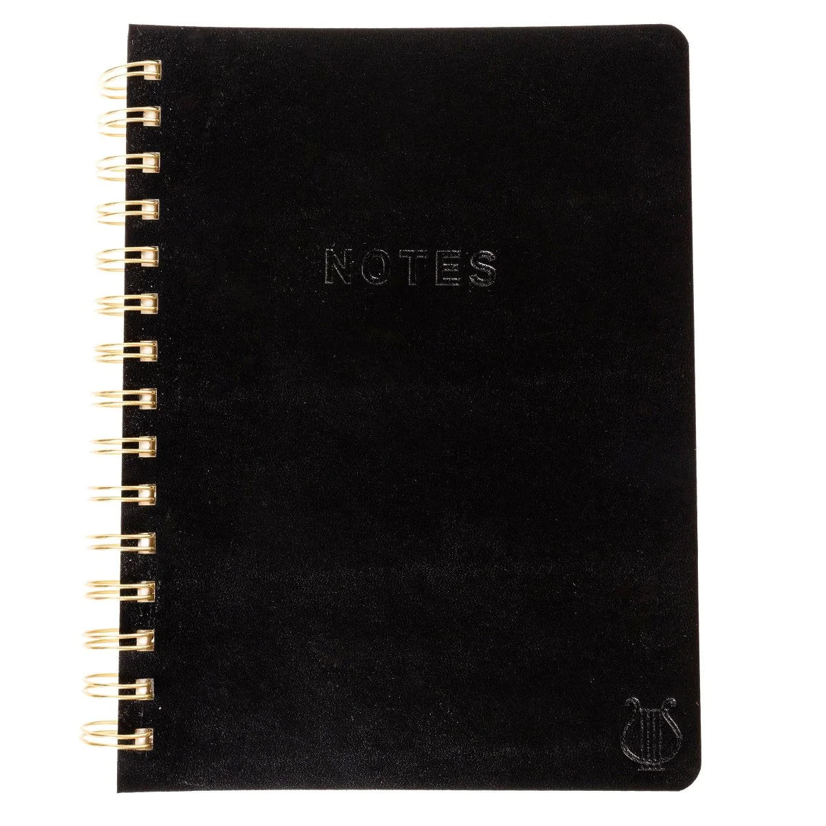 Apollo Collection Black Vegan Leather Journal