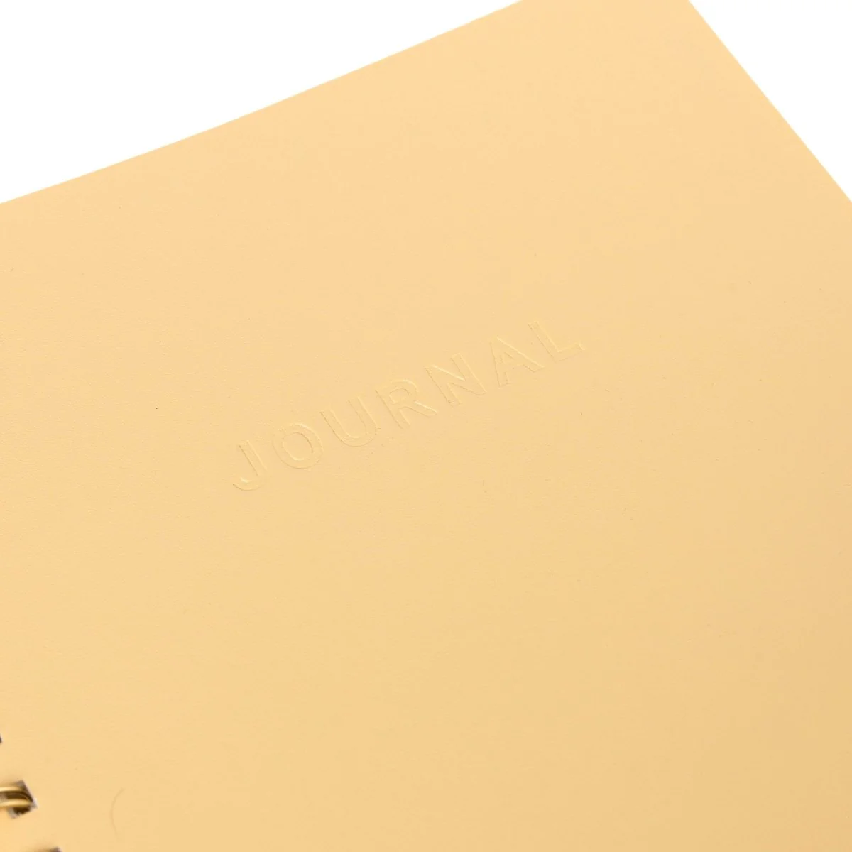 Apollo Collection Yellow  Vegan Leather Journal - Image 3