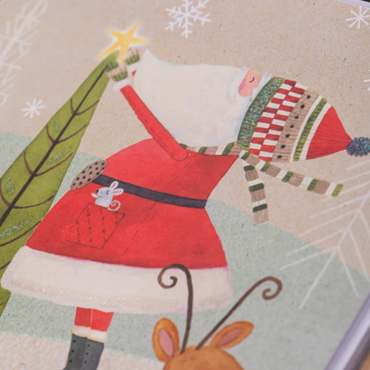 Santa Star Holiday Boxed Cards - Image 4