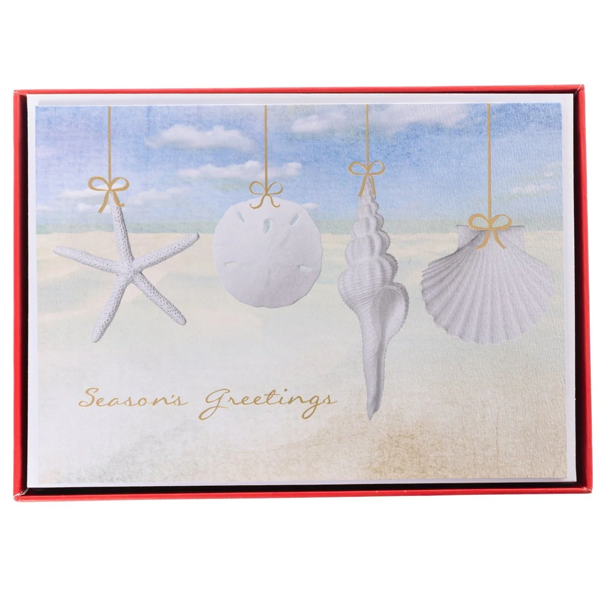 Coastal Holiday Boxed Cards