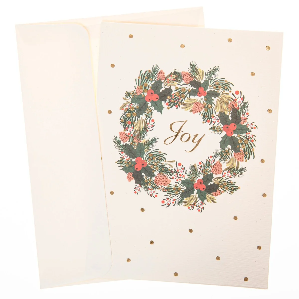 Joy Wreath Holiday Boxed Cards - Image 3