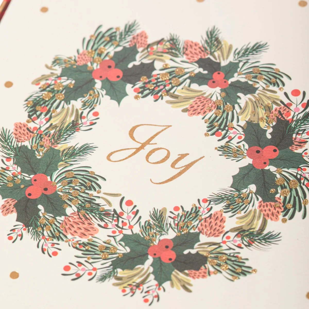 Joy Wreath Holiday Boxed Cards - Image 4
