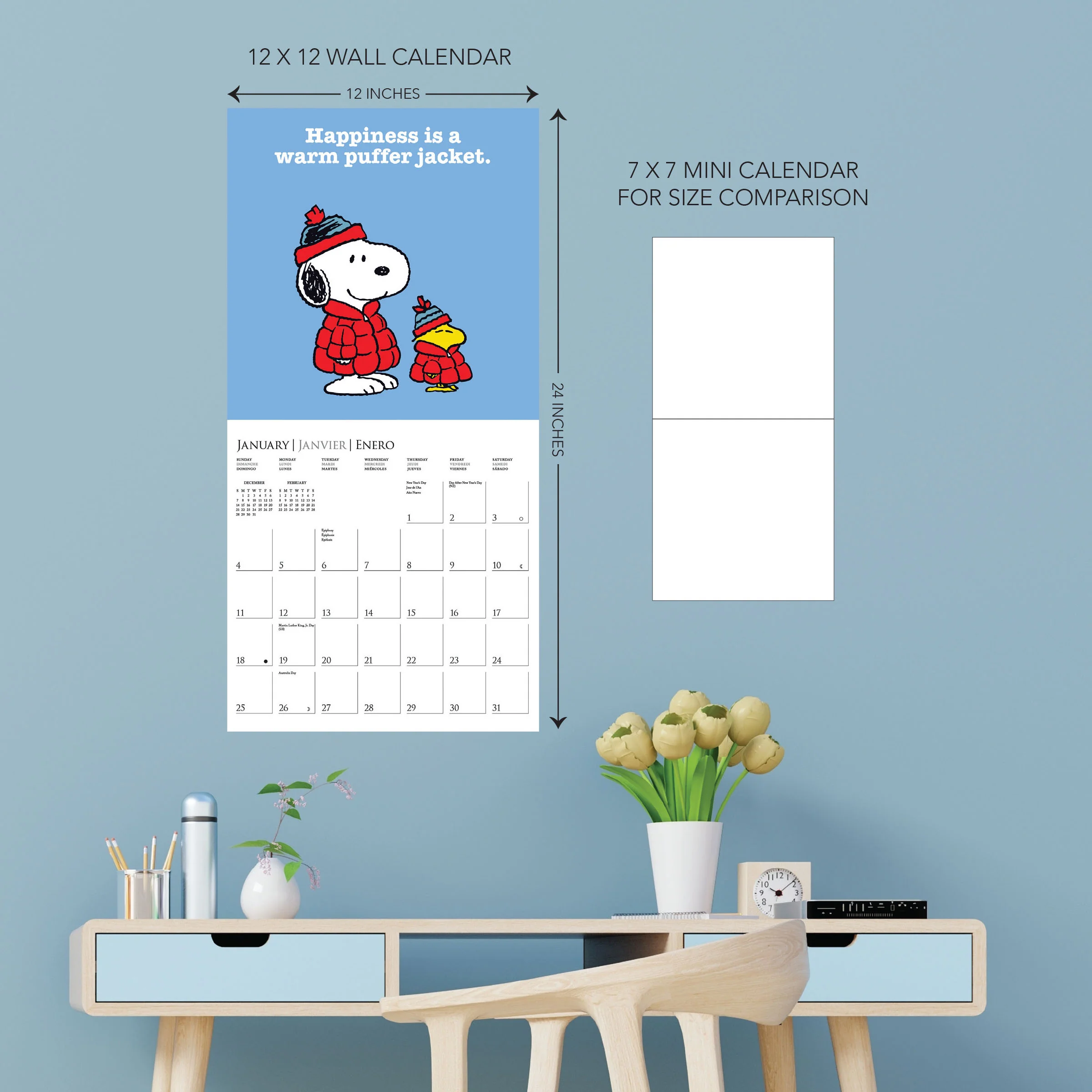 Peanuts®: Happiness Is Wall Calendar - Image 5