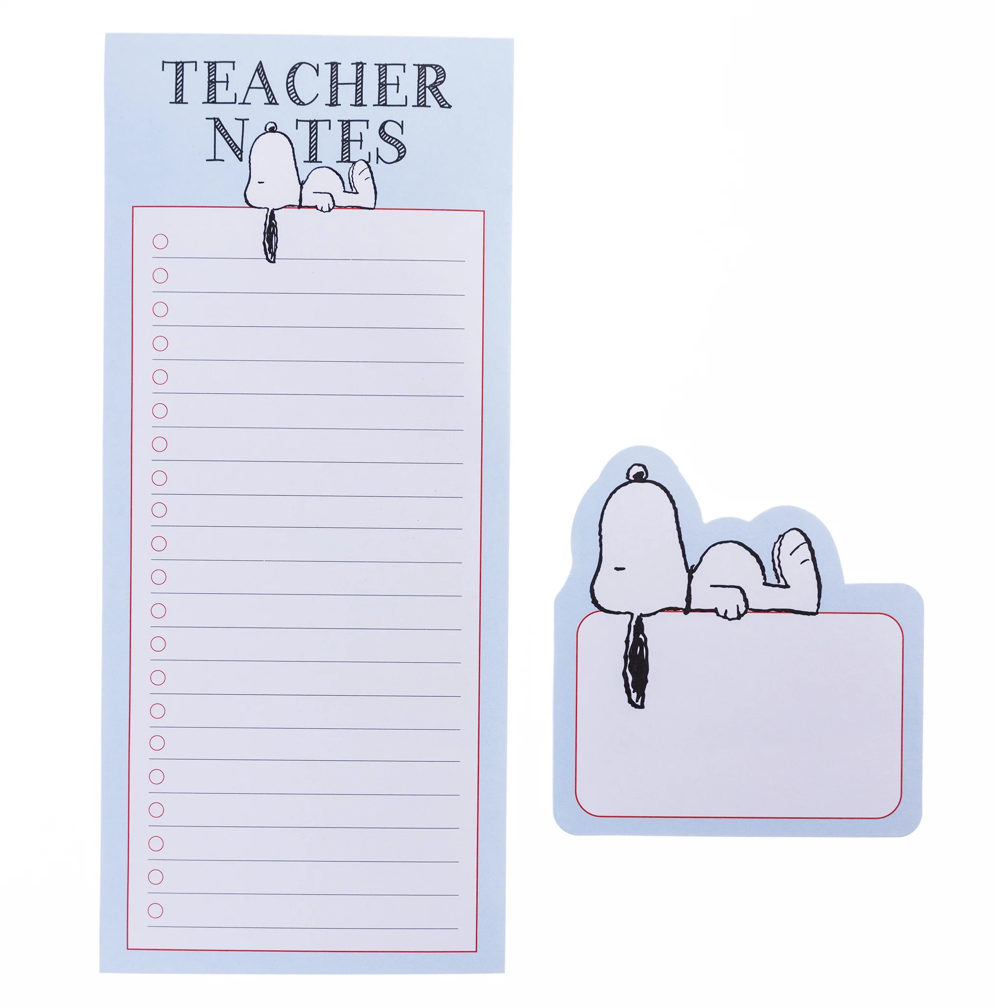 Peanuts® Teacher Notepad Set