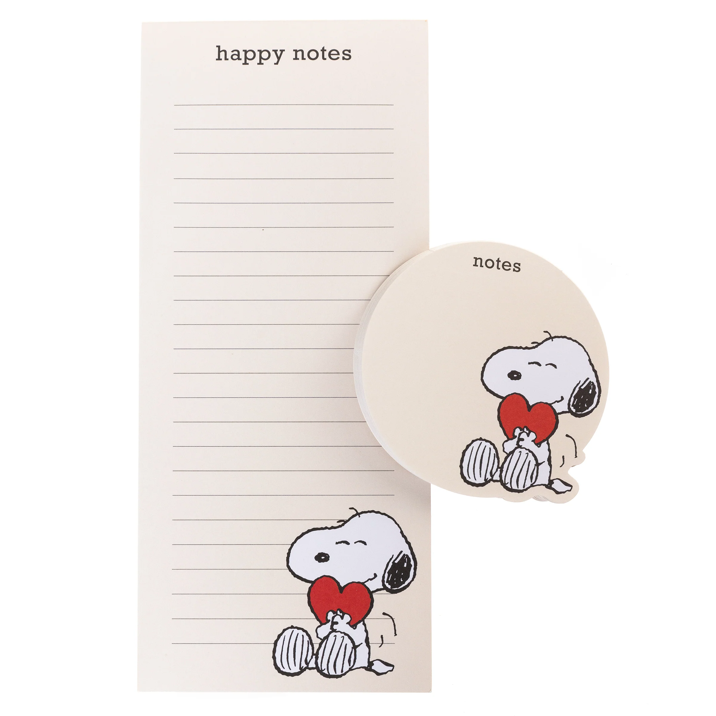 Peanuts® Heart Magnetic & Small Notepad Set