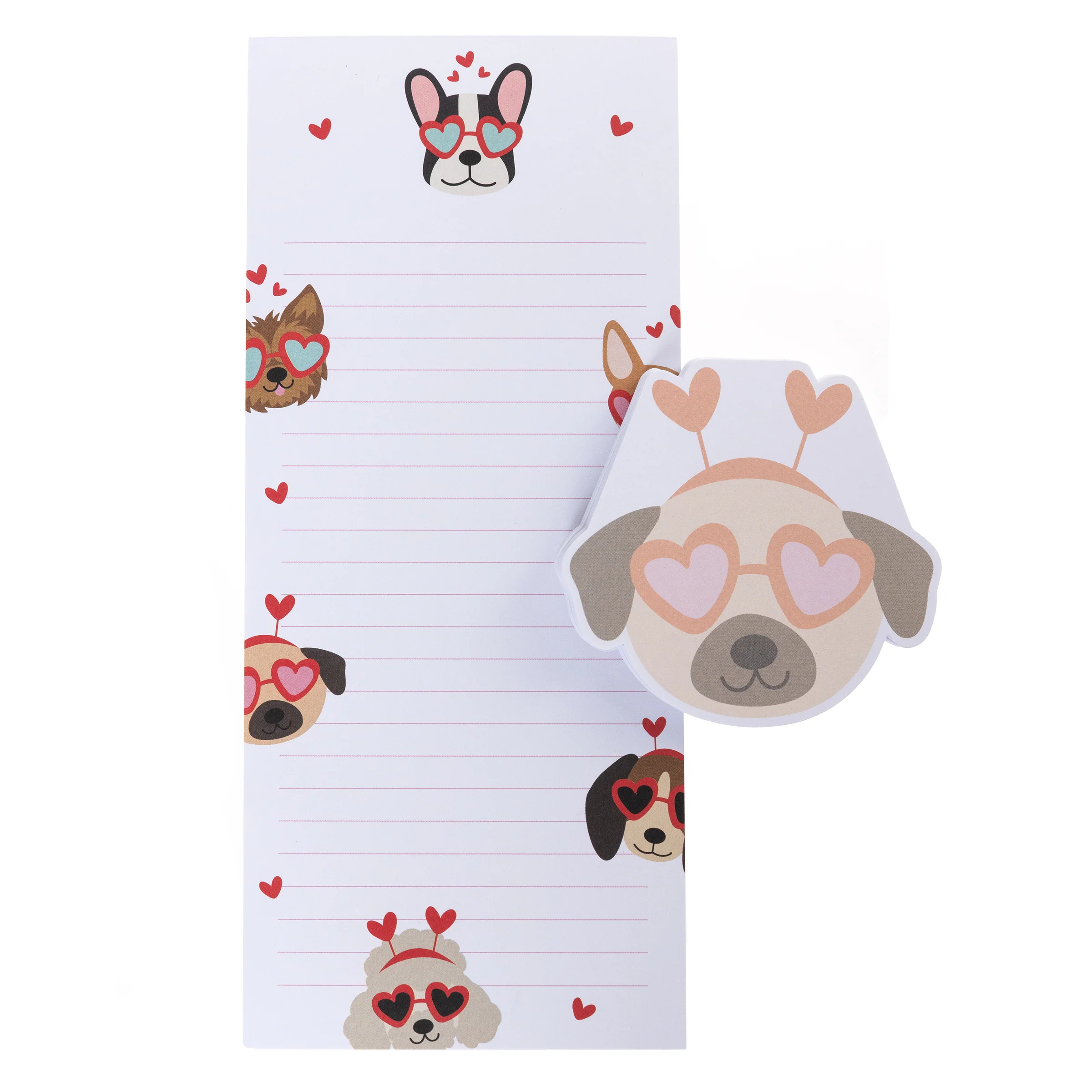 Dogs Magnetic & Small Notepad Set