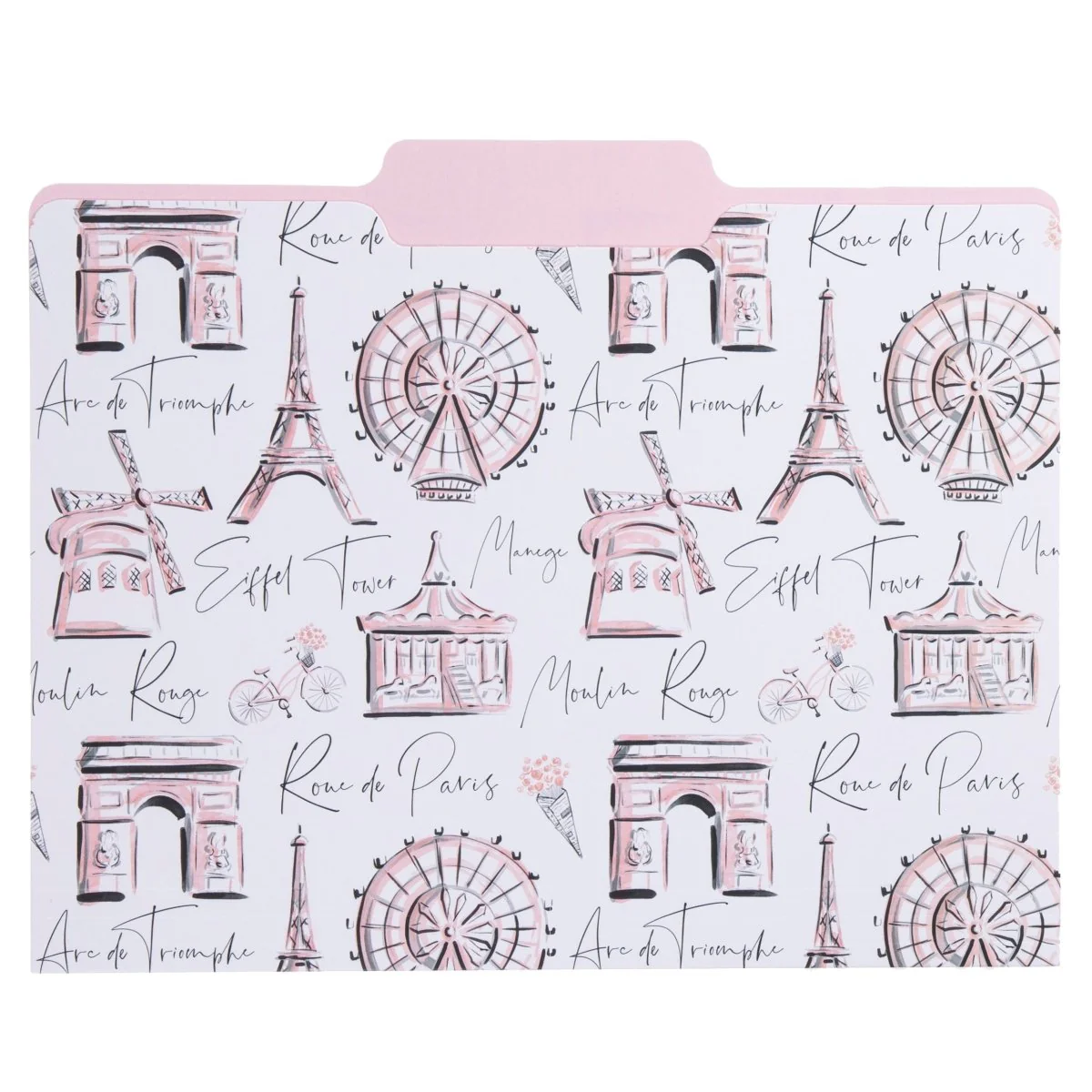 Meet me in Paris File Folder Set - Image 3