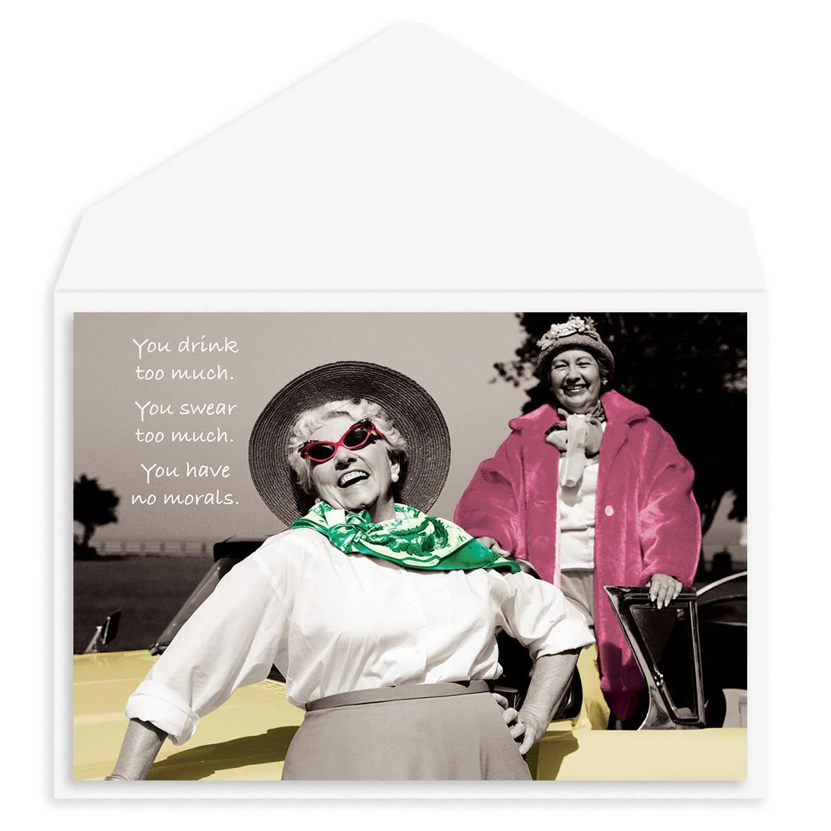 Old Gals Friendship Card