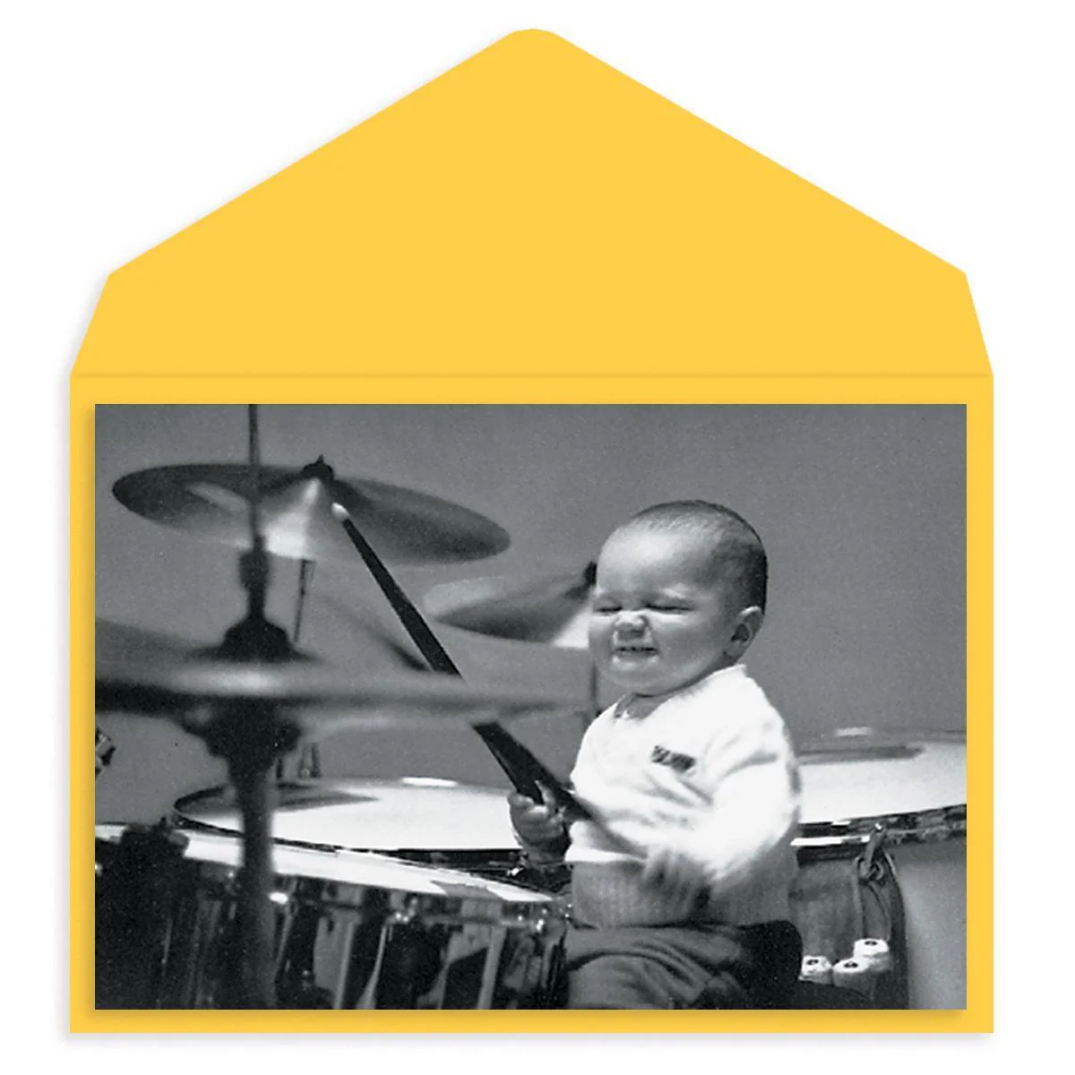 Baby Jam Session Birthday Card