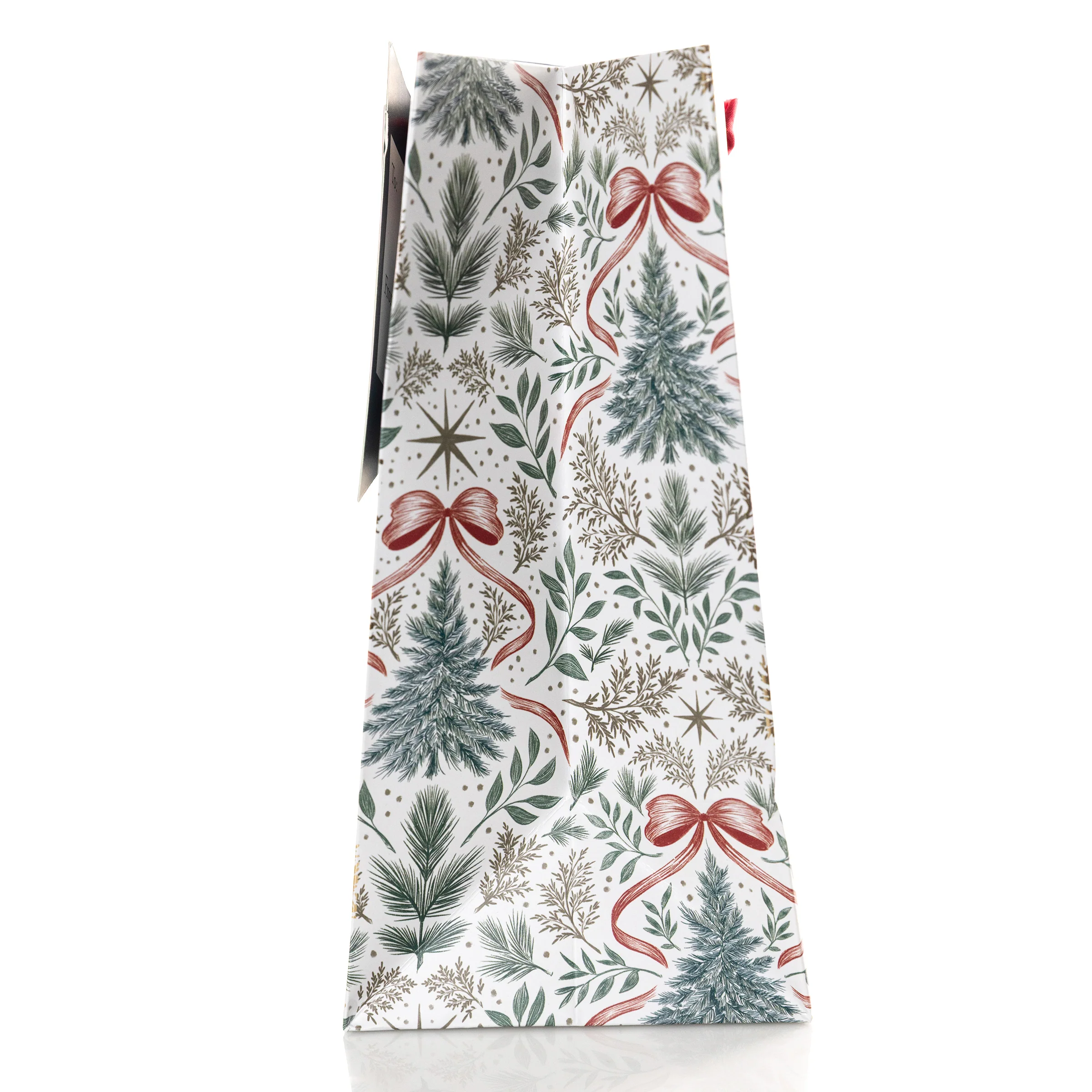 Bow Trees Holiday Medium Gift Bag - Image 2