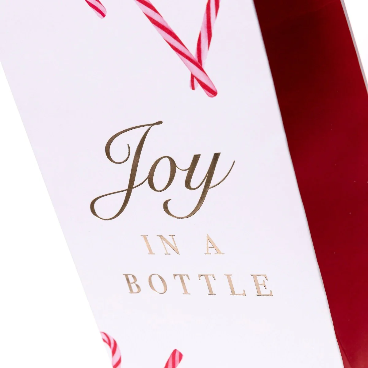 Joy in a Bottle Holiday Wine Gift Bag - Image 3