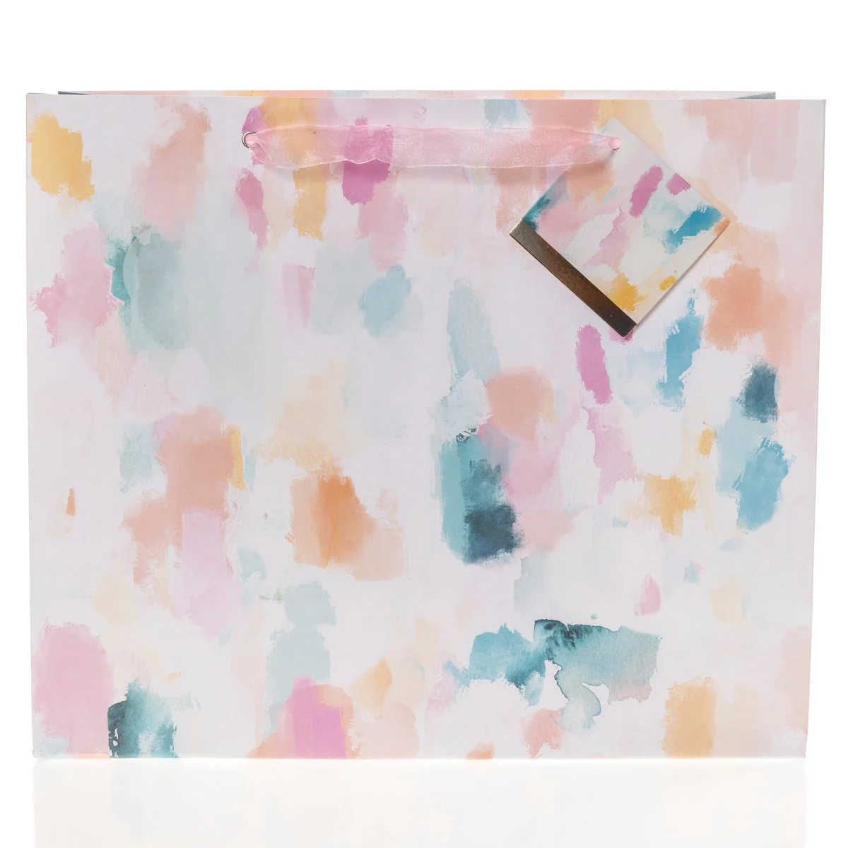 Watercolor Brushstrokes Large Gift Bag