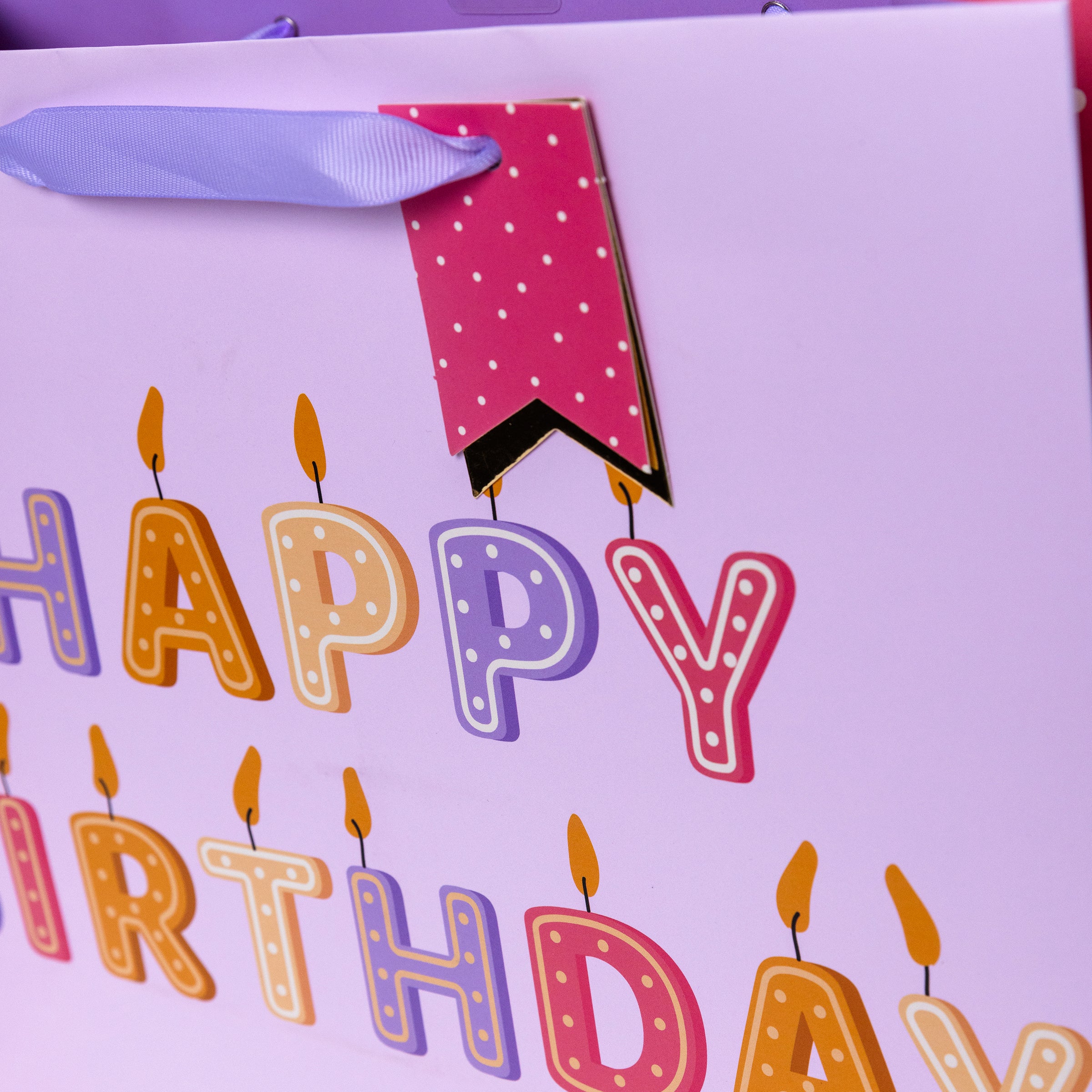 Candles Large Gift Bag - Image 3