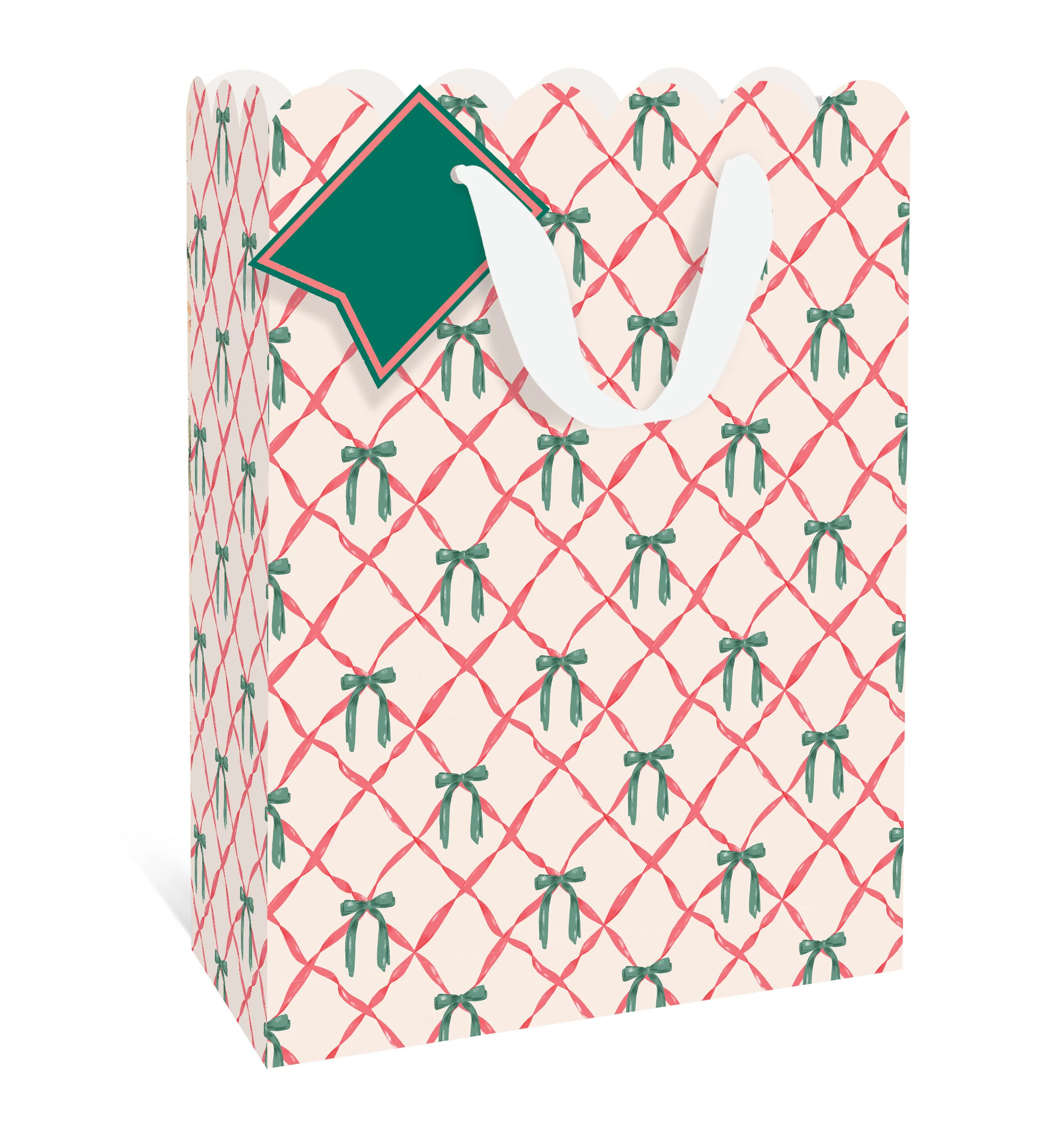 Bows Holiday Large Gift Bag