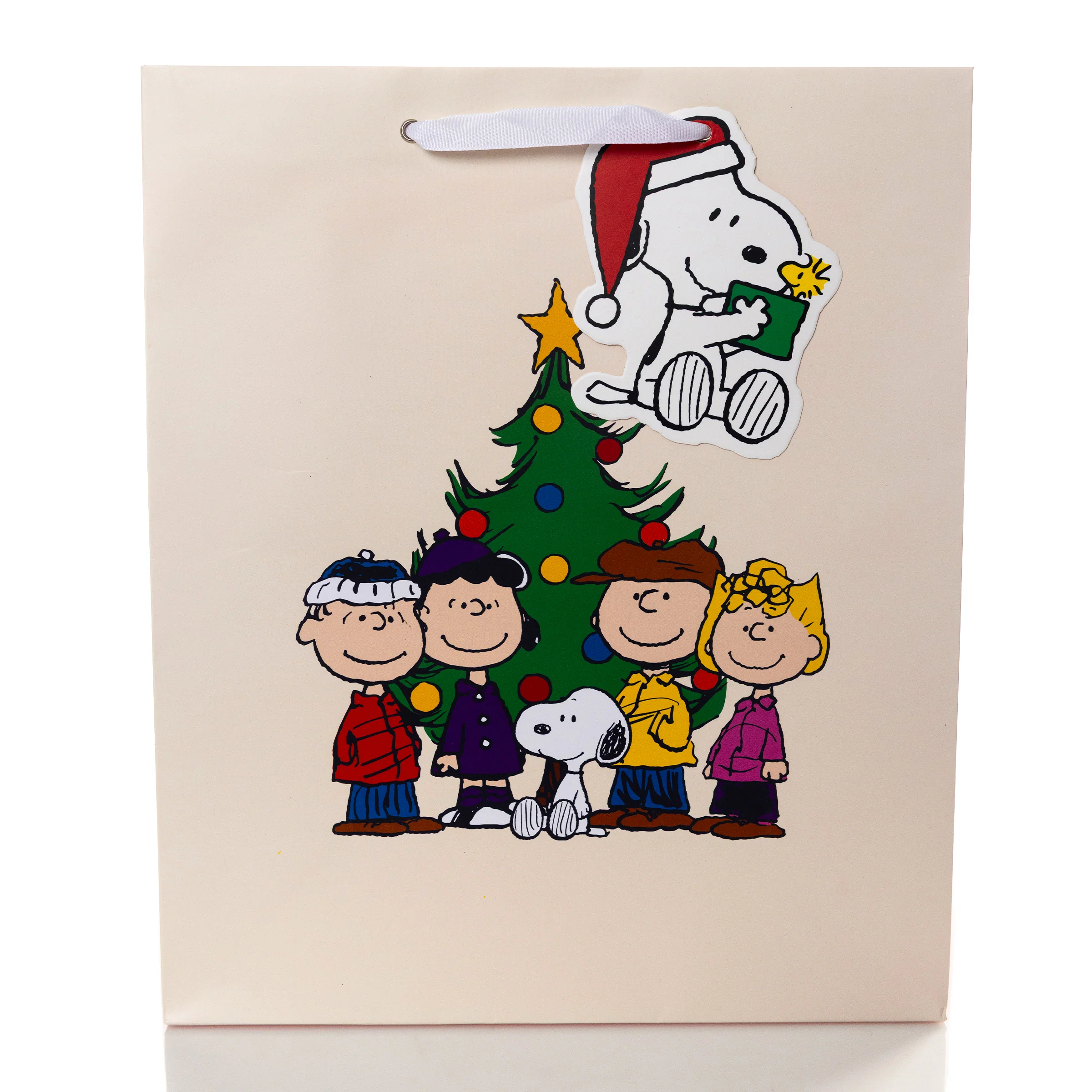 Peanuts Gang  Holiday Large Gift Bag