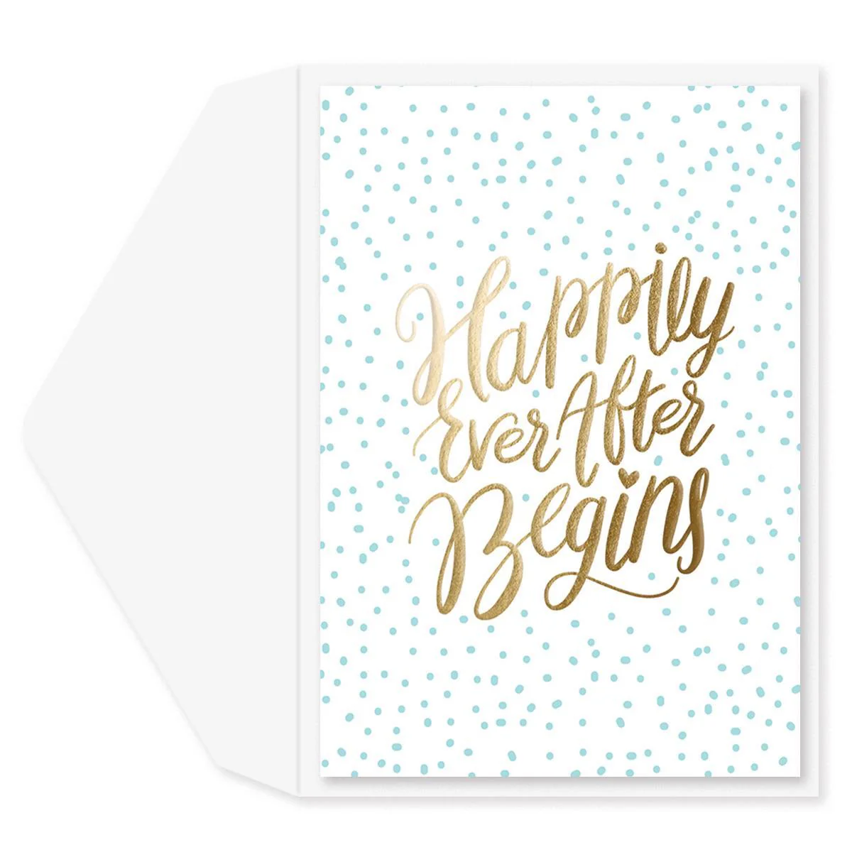 Ever After Wedding Card