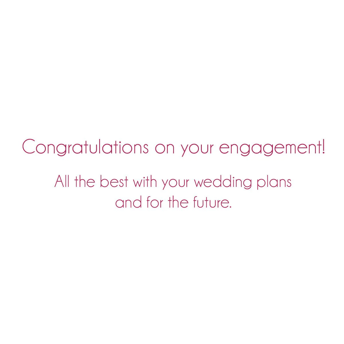 Floral Engagement Card - Image 2