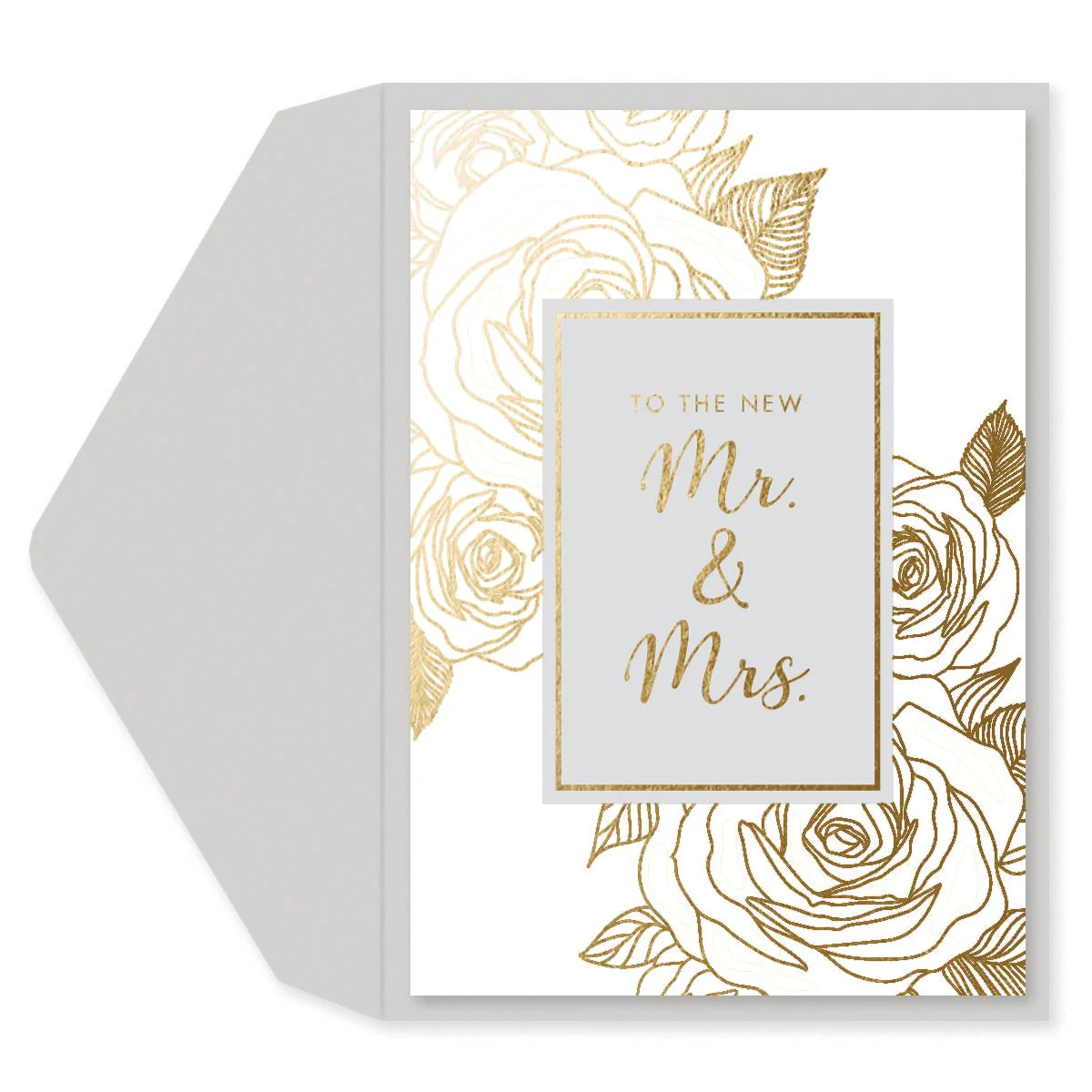 Mr. & Mrs. Wedding Card