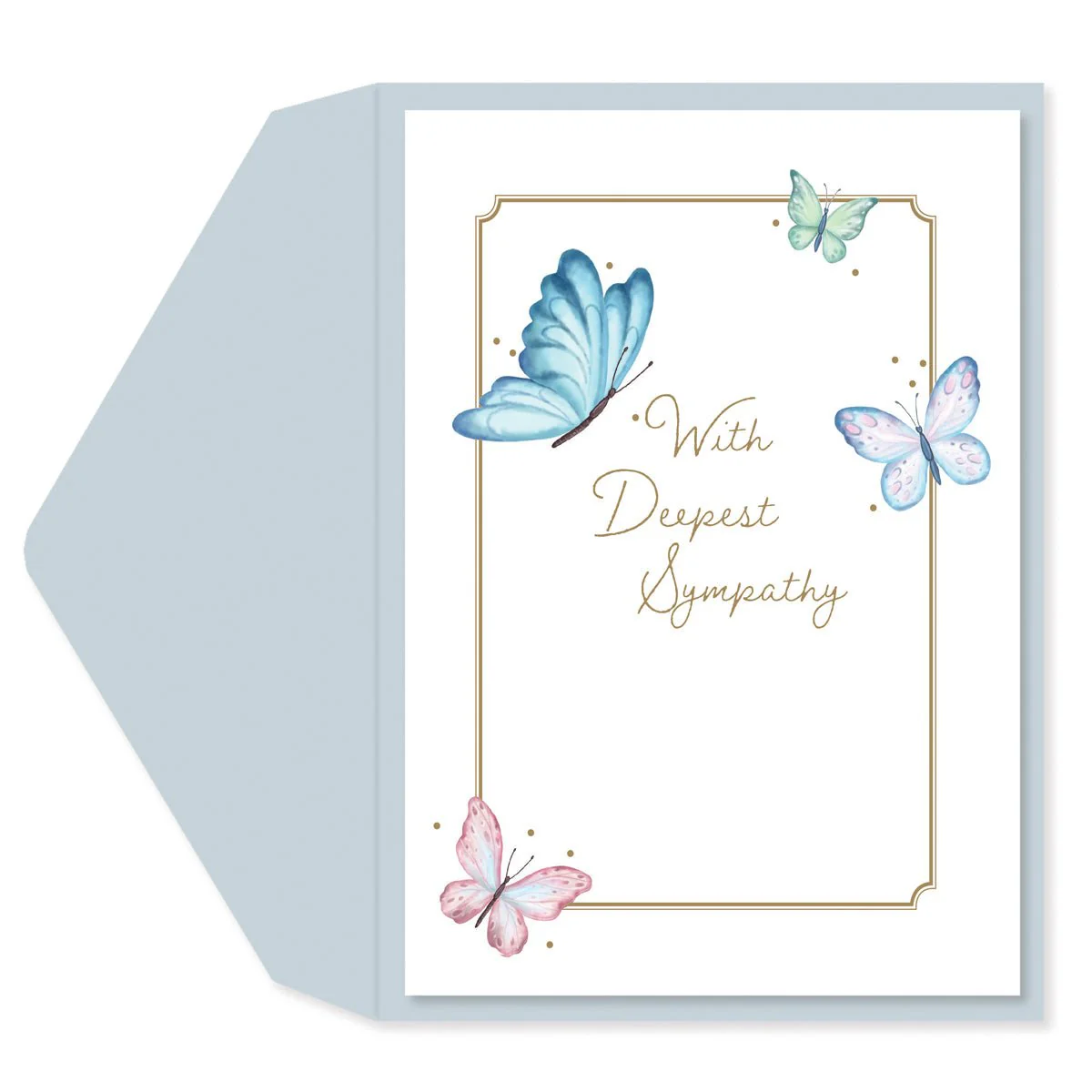 Butterflies Sympathy Card