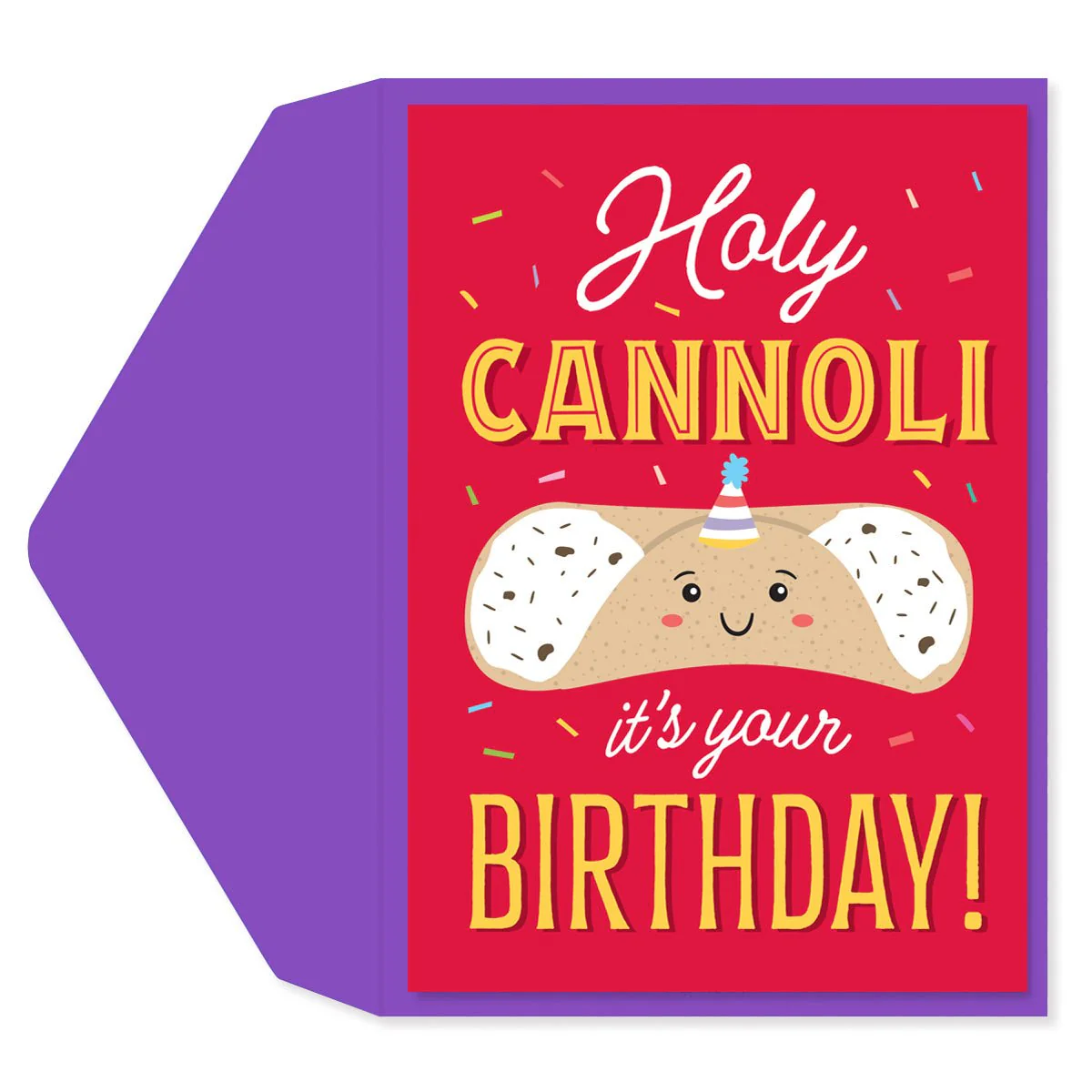 Cannoli  Greeting Card
