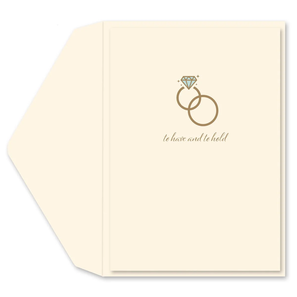 Rings Wedding Card