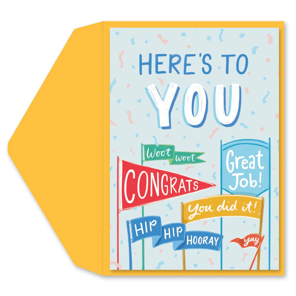 Banners Greeting Card