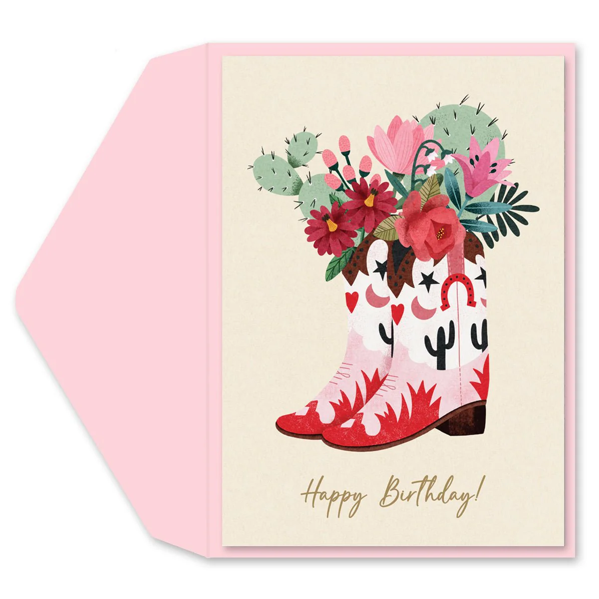 Cowgirl Boots Greeting Card