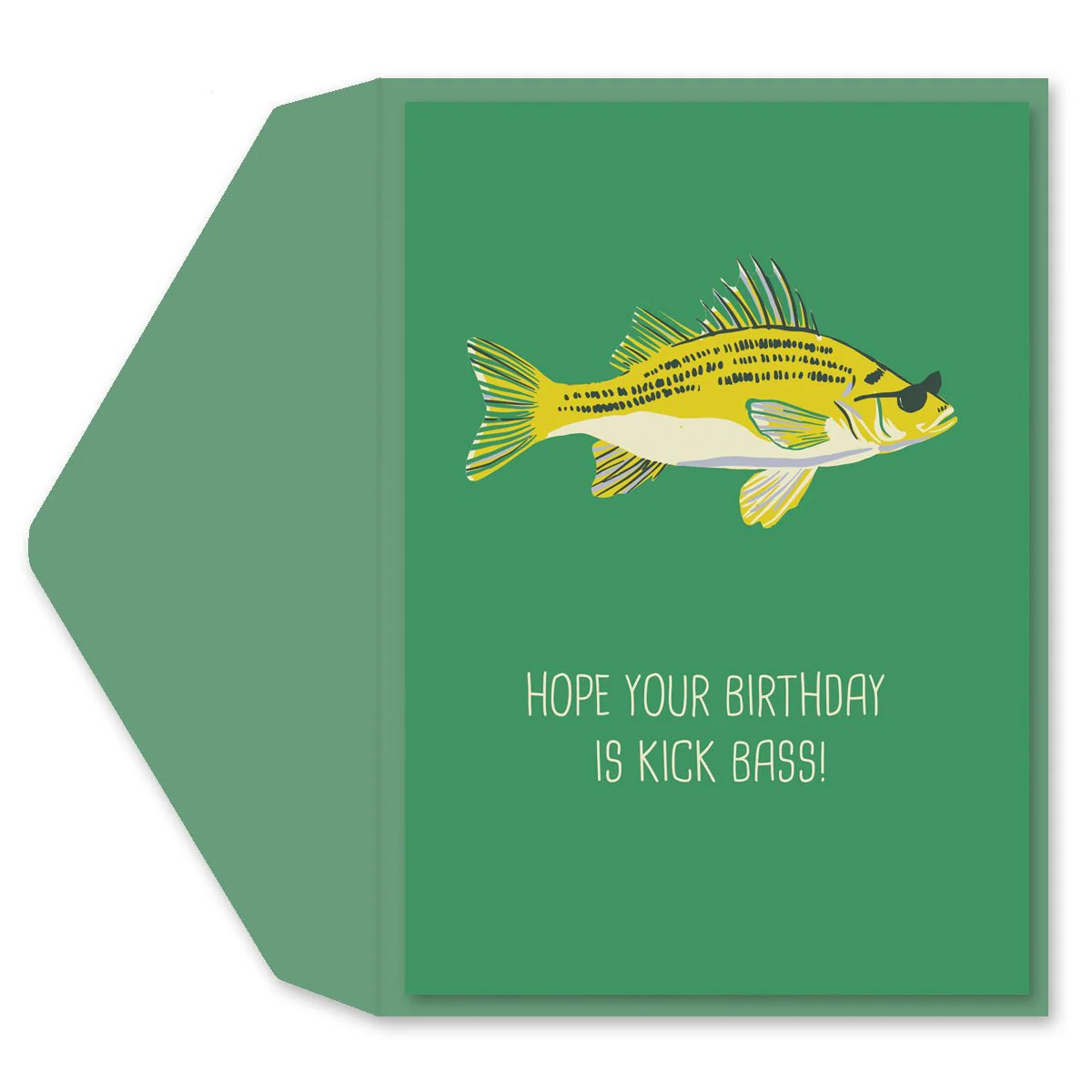 Bass Greeting Card