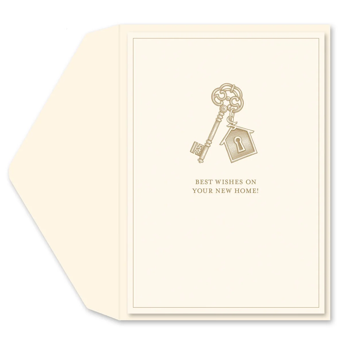 Vintage Keychain Greeting Card
