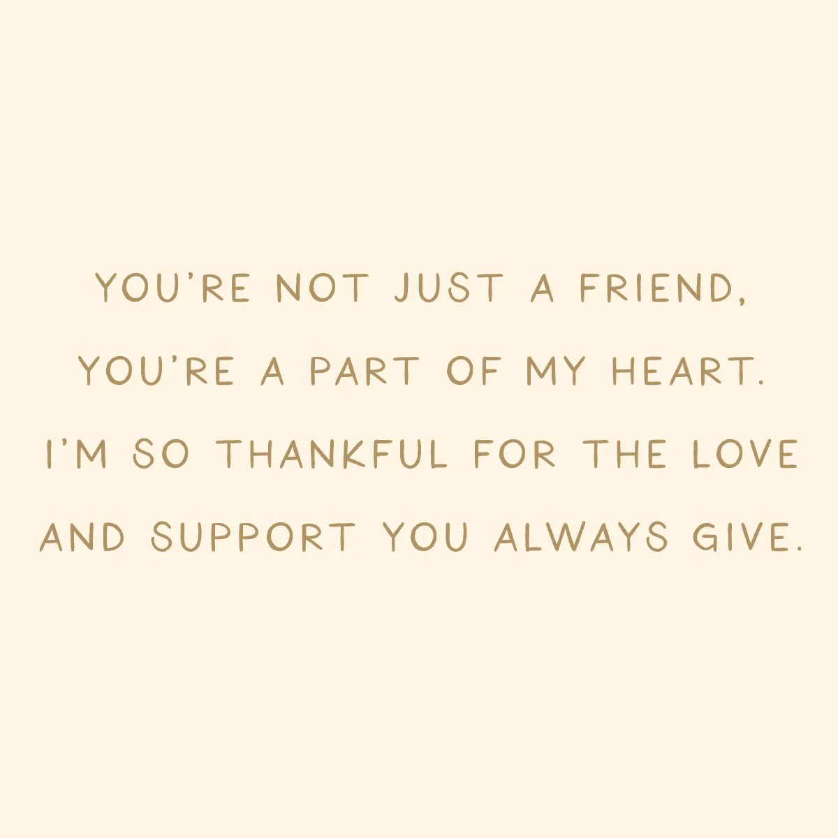Hearts Friendship Card - Image 2
