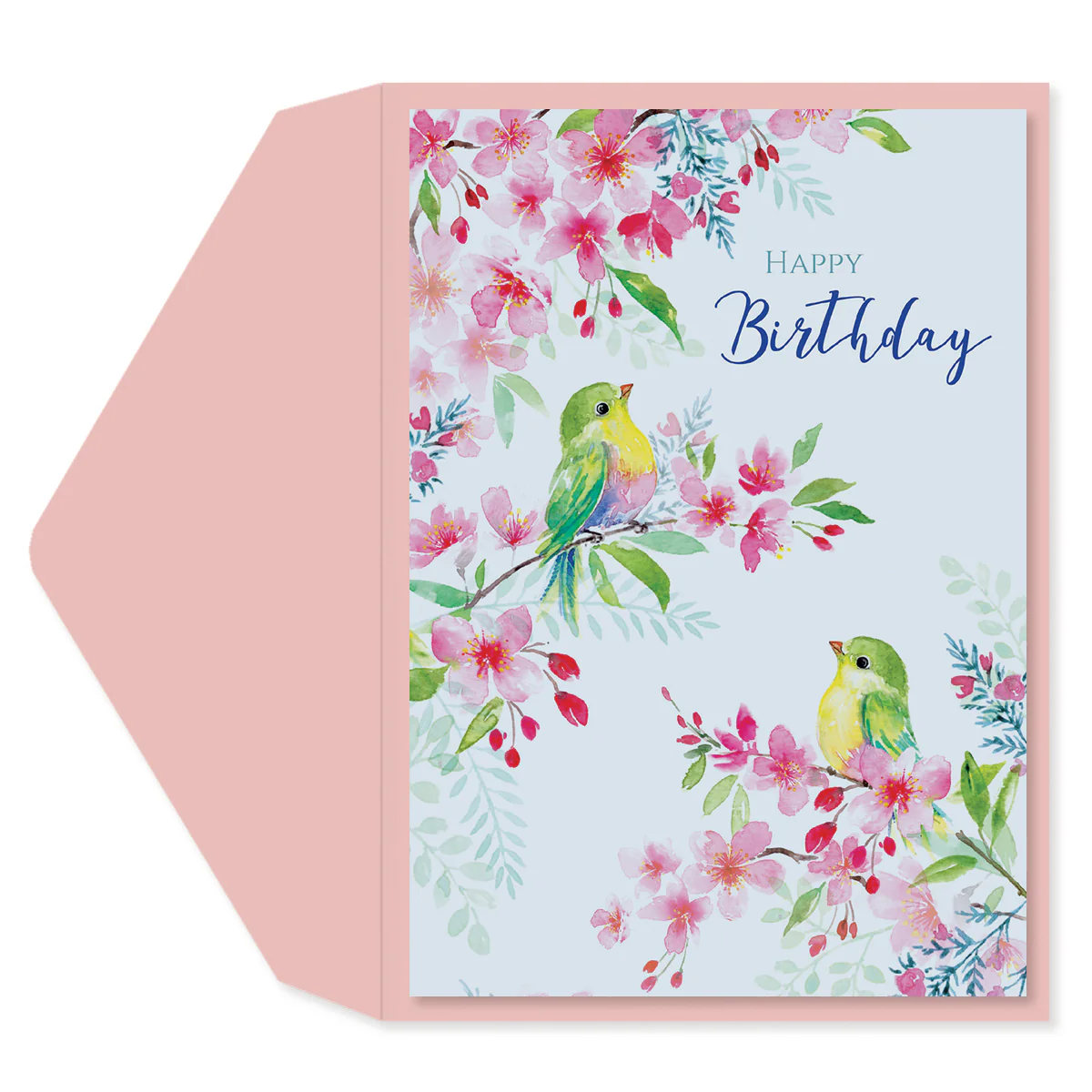 Birds Greeting Card