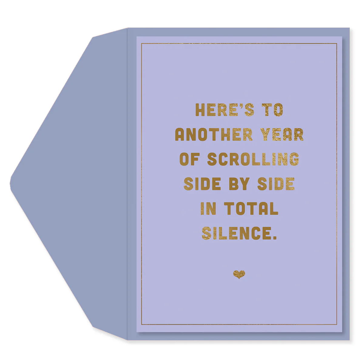 Scrolling Anniversary Card