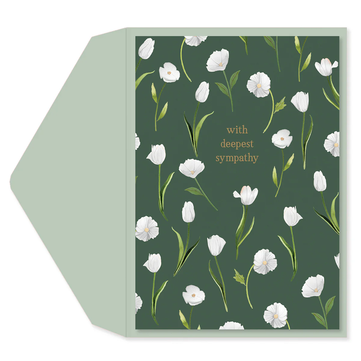 Floral Sympathy Card