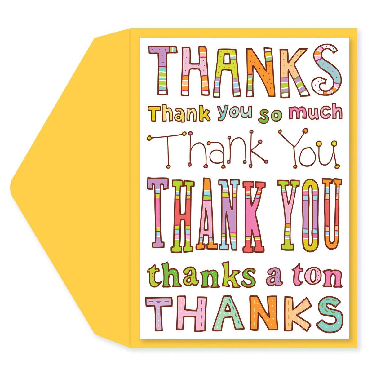 Text Thank You Card