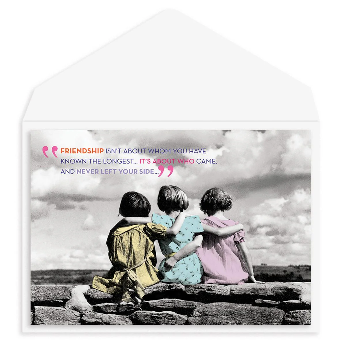 Thick & Thin Friendship Card