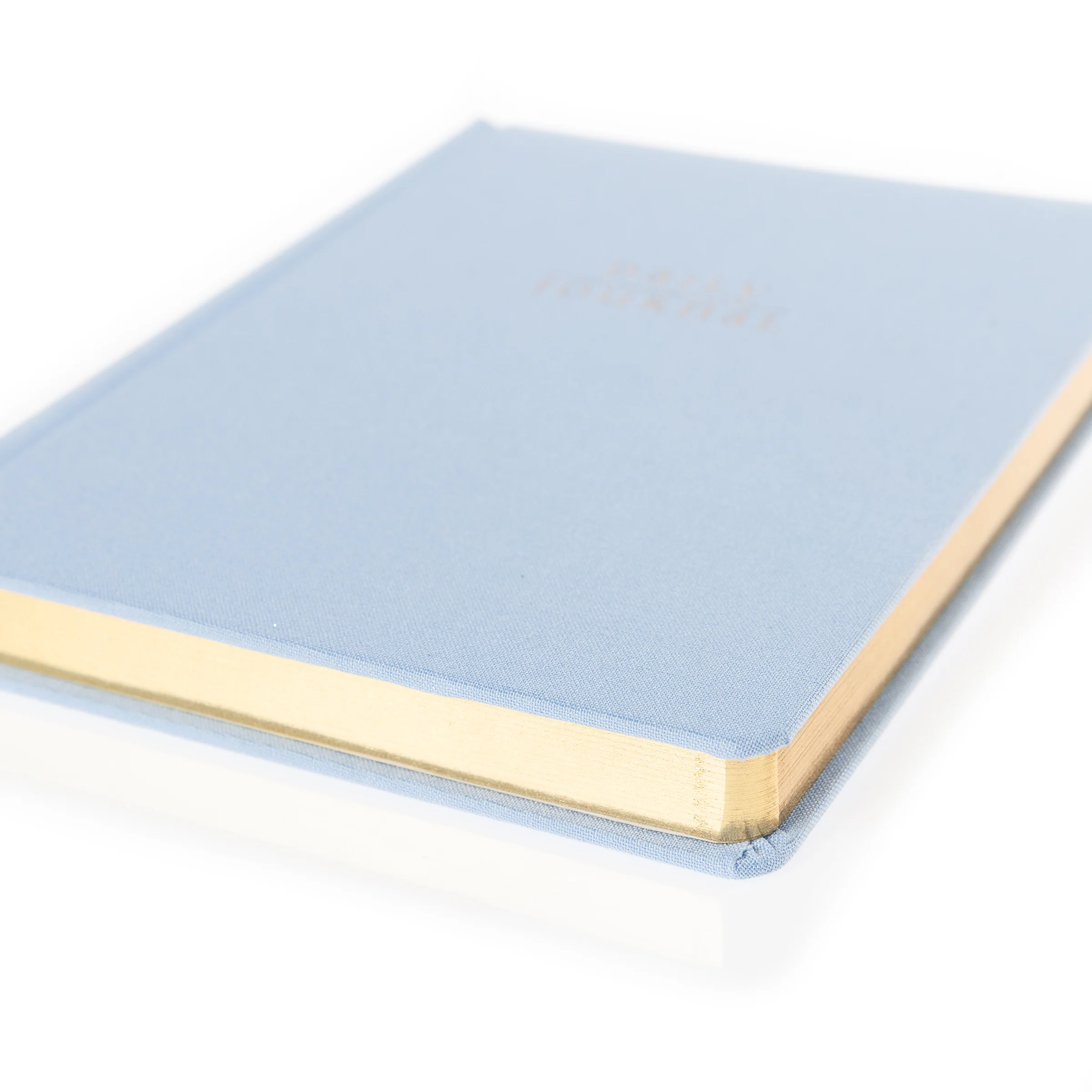 Light Blue  Fabric-Bound Journal - Image 4