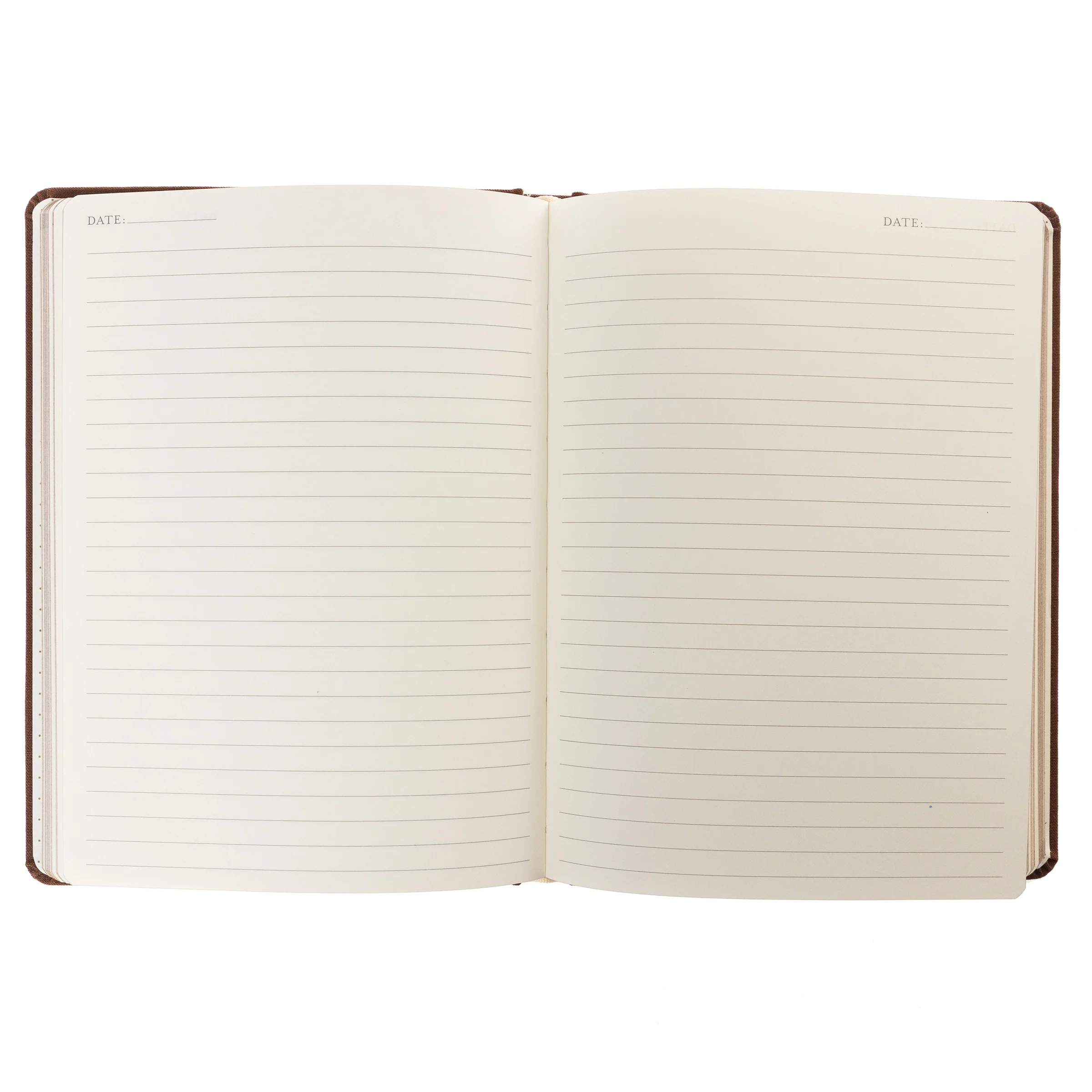 Brown Fabric-Bound Journal - Image 2