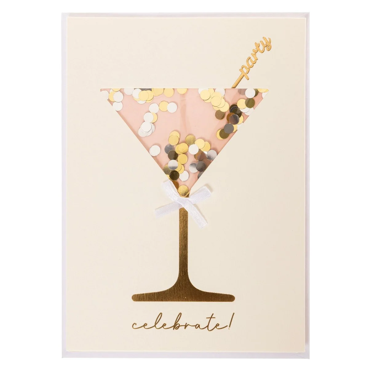 Martini Shaker Handmade Card - Image 4