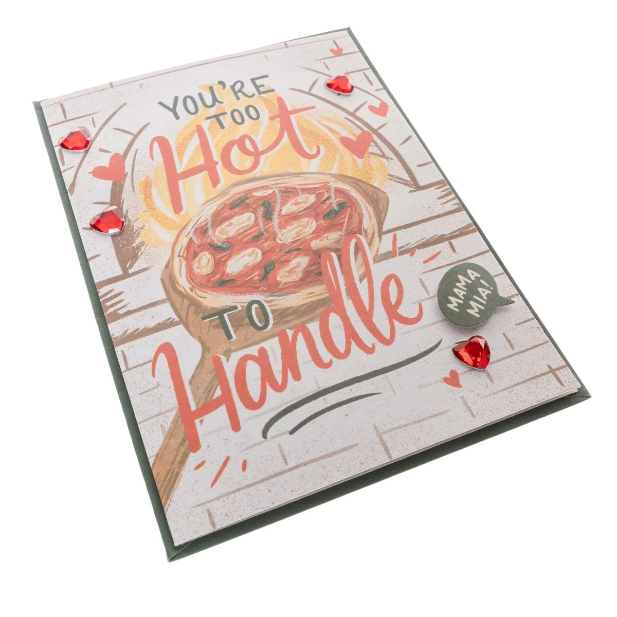 Too Hot to Handle Handmade Card - Image 5