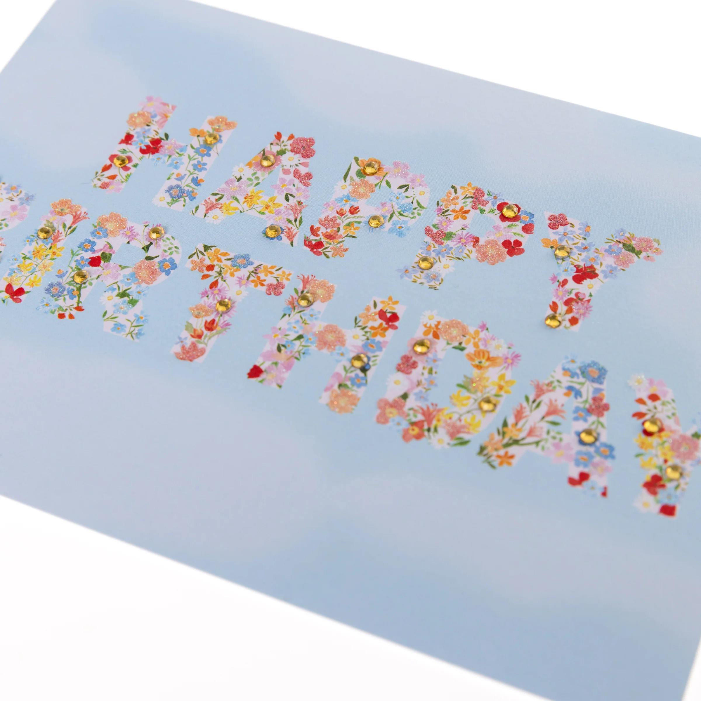 Floral Handmade Card - Image 3