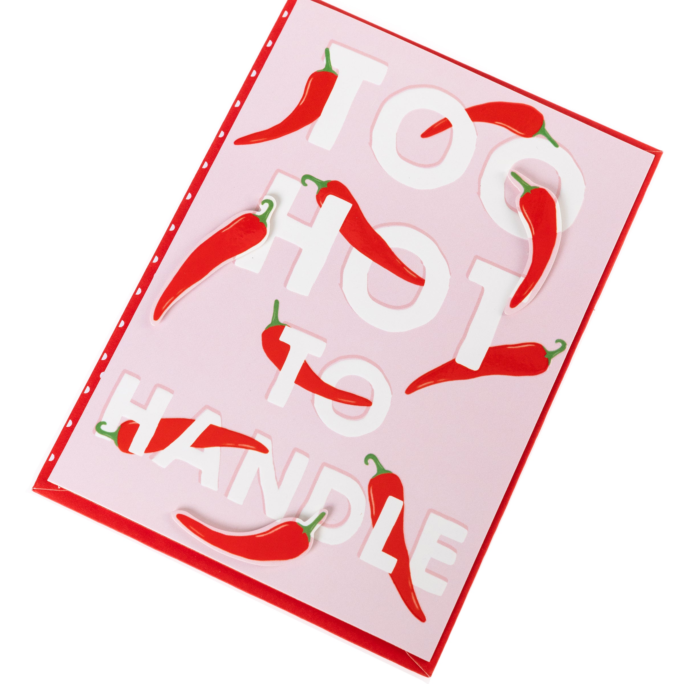 Too Hot to Handle Handmade Card - Image 3