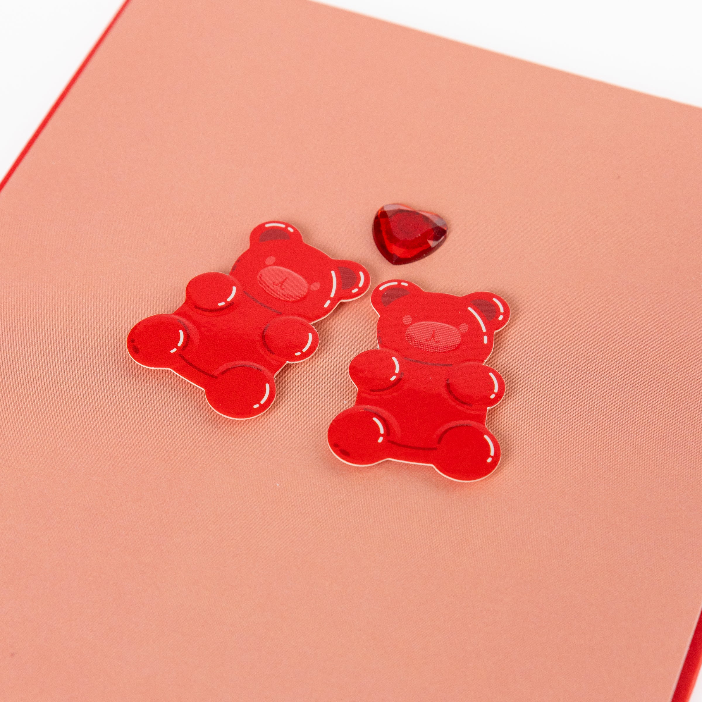 Gummy Bear Love Handmade Card - Image 3