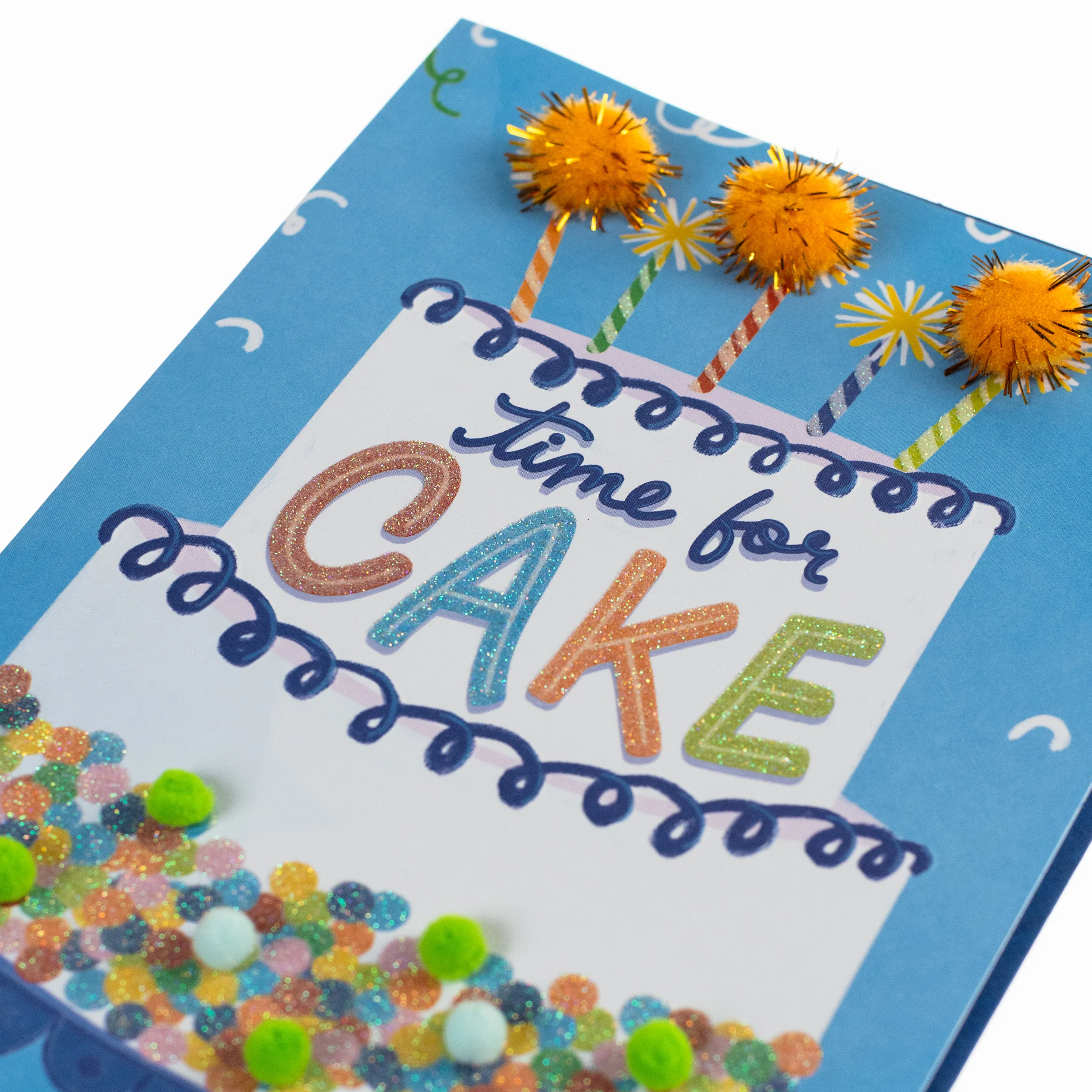 Time for Cake Birthday Handmade Card - Image 3