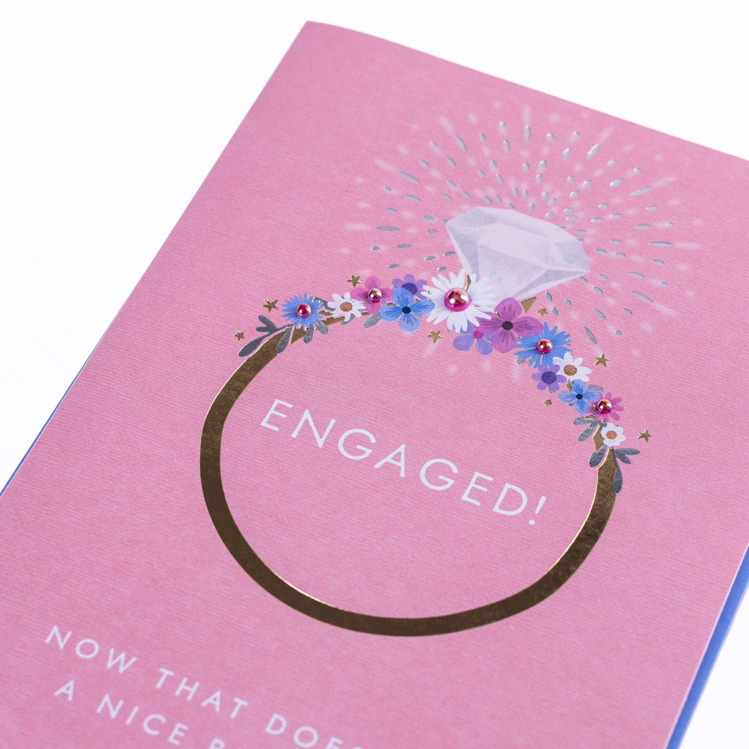 Ring Engagement Handmade Card - Image 3
