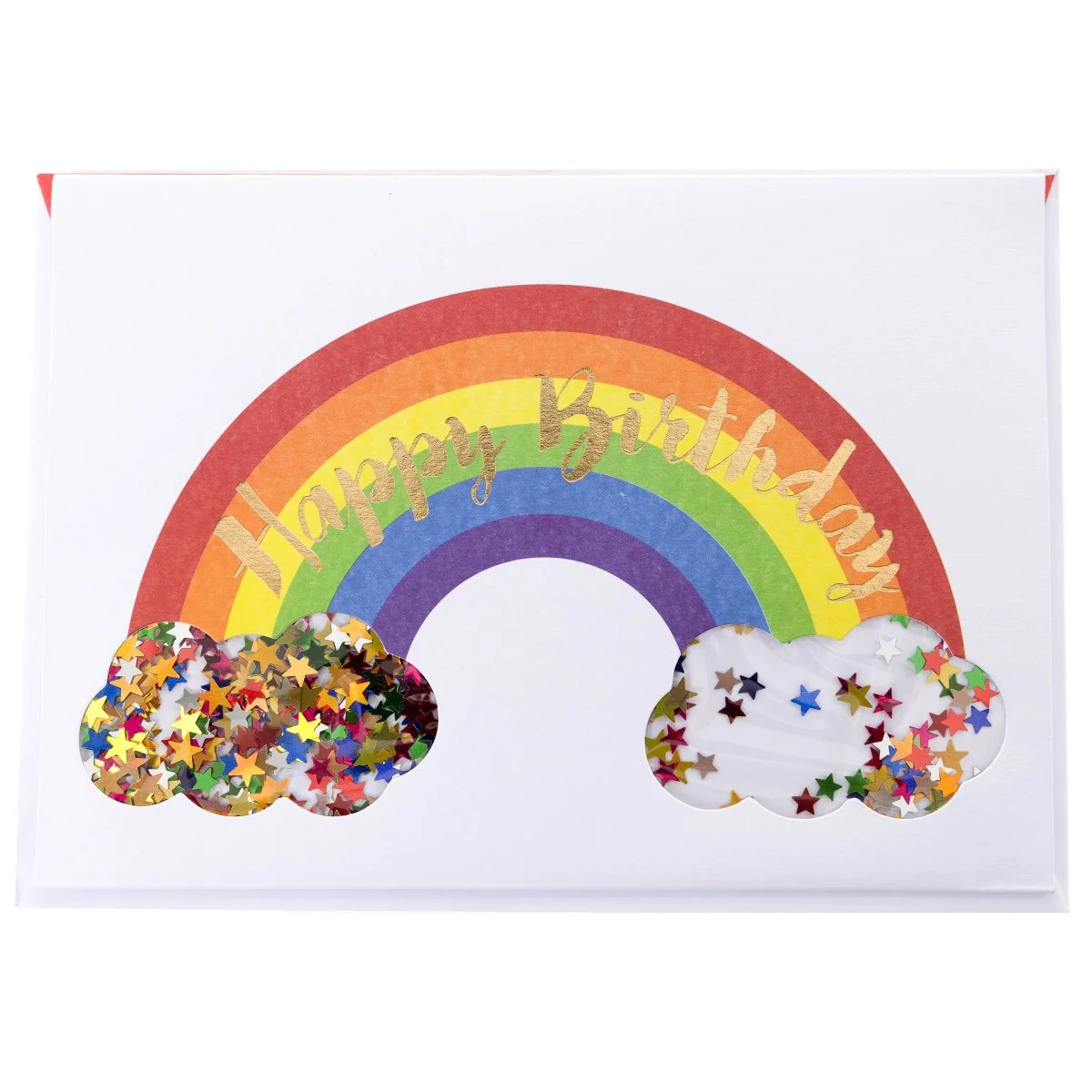 Rainbow Birthday Handmade Card - Image 4
