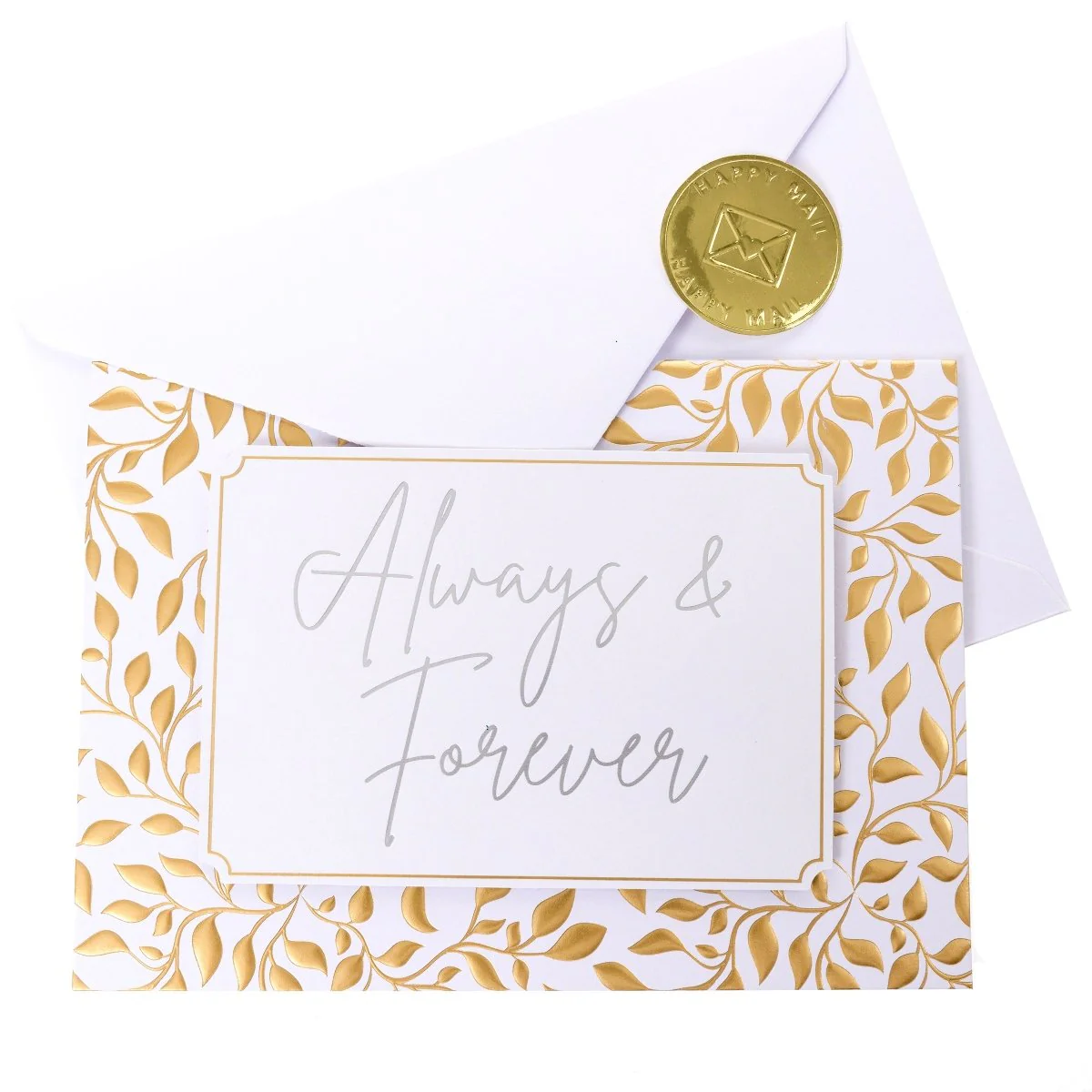 Always & Forever Wedding Handmade Card - Image 5