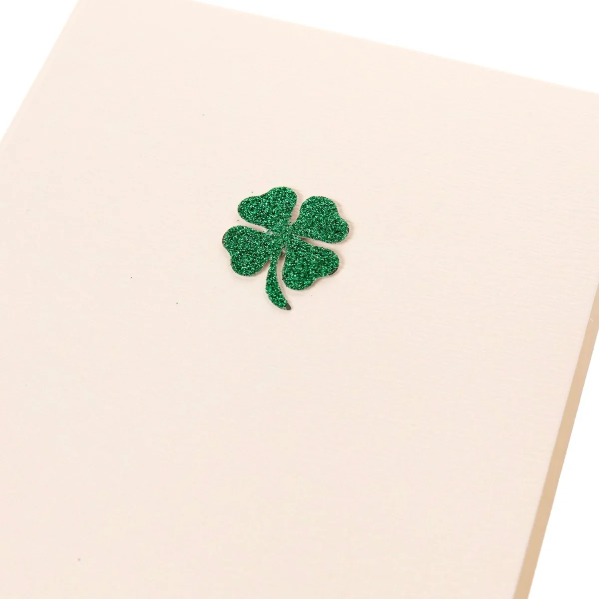 Clover Blank Handmade Card - Image 4
