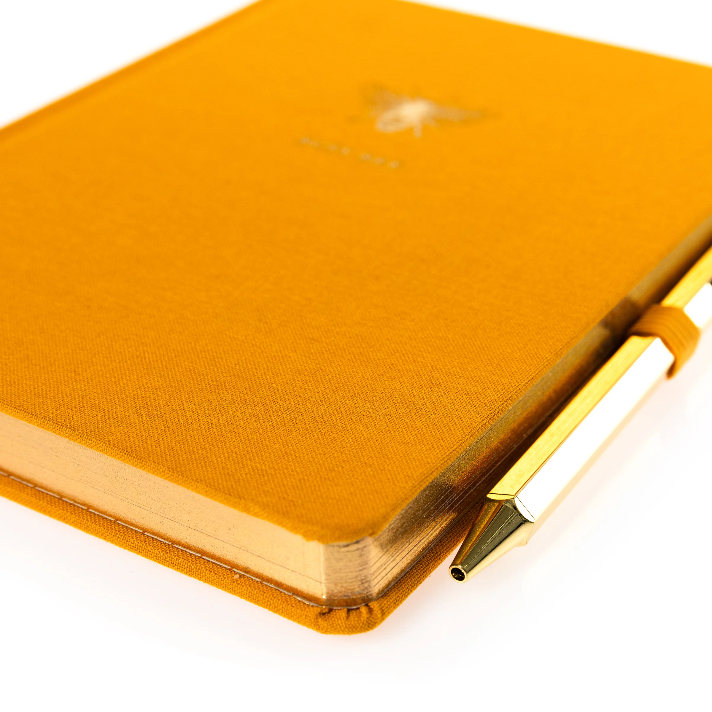 La Petite Presse Bee Fabric-Bound Journal with Pen - Image 6