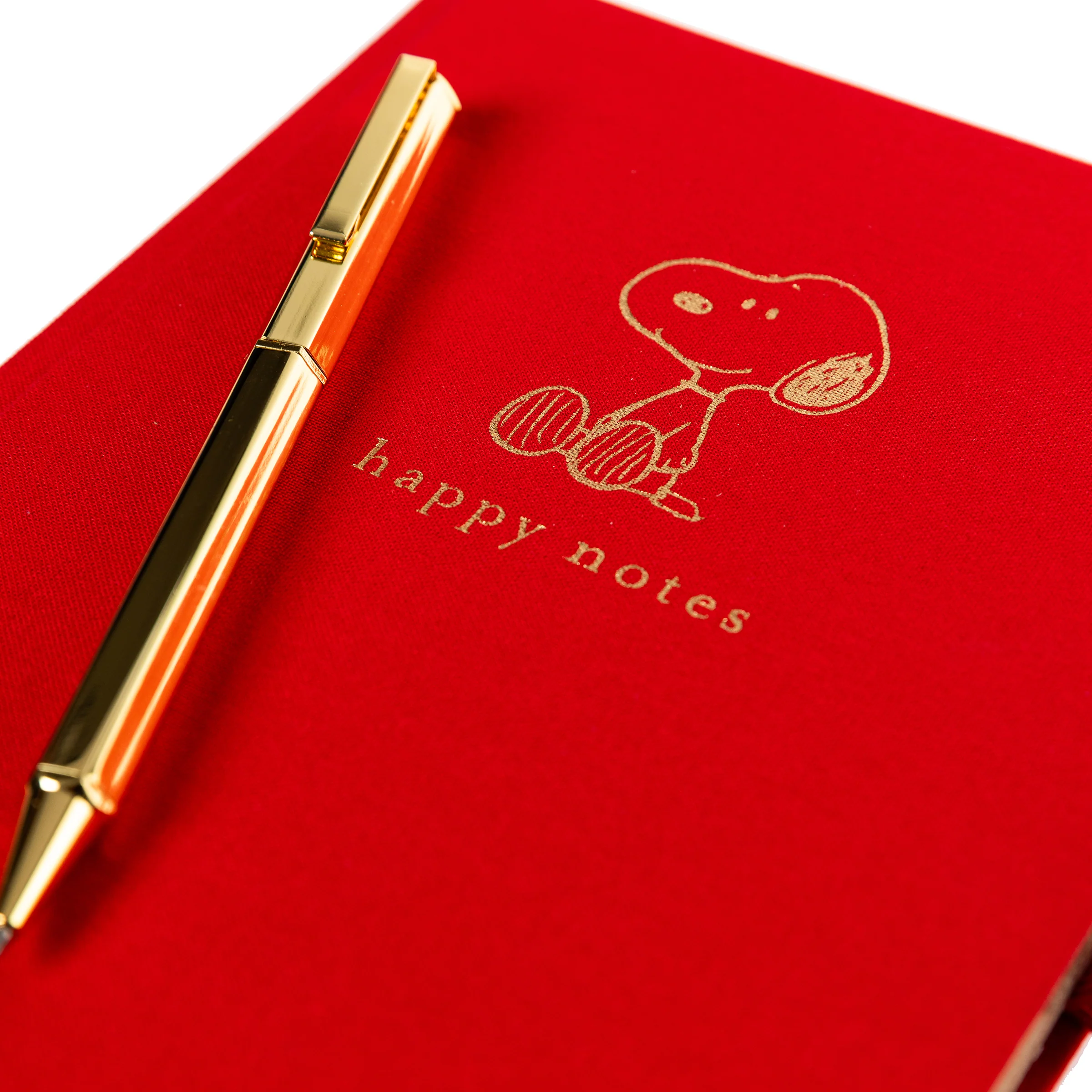 Peanuts® Fabric-Bound Journal with Pen - Image 4
